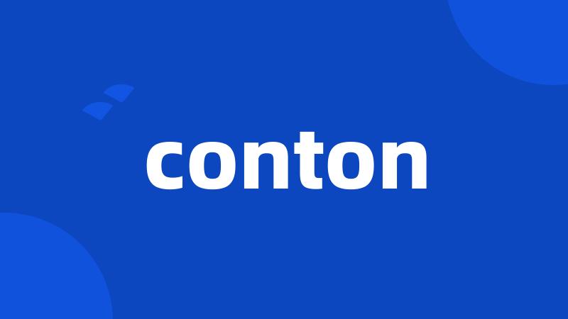 conton