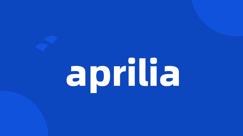 aprilia