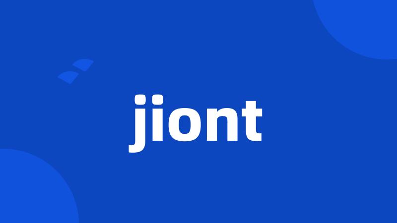 jiont