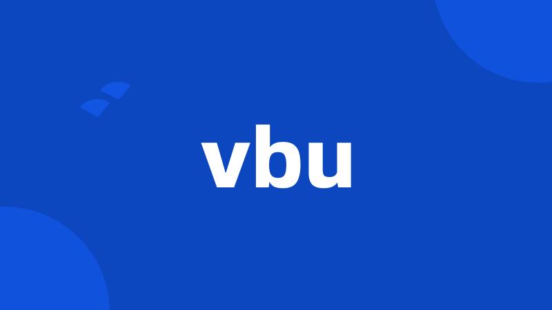 vbu