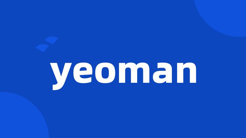 yeoman