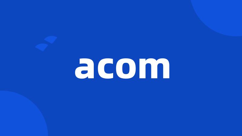 acom