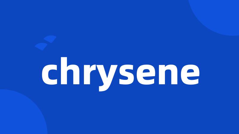 chrysene