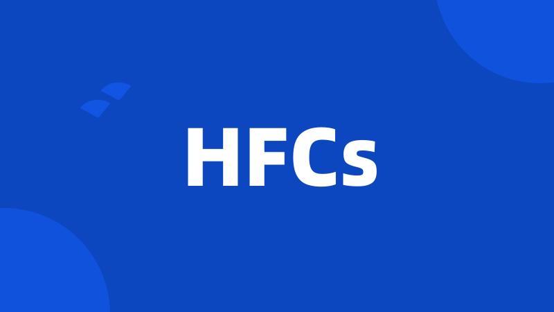 HFCs