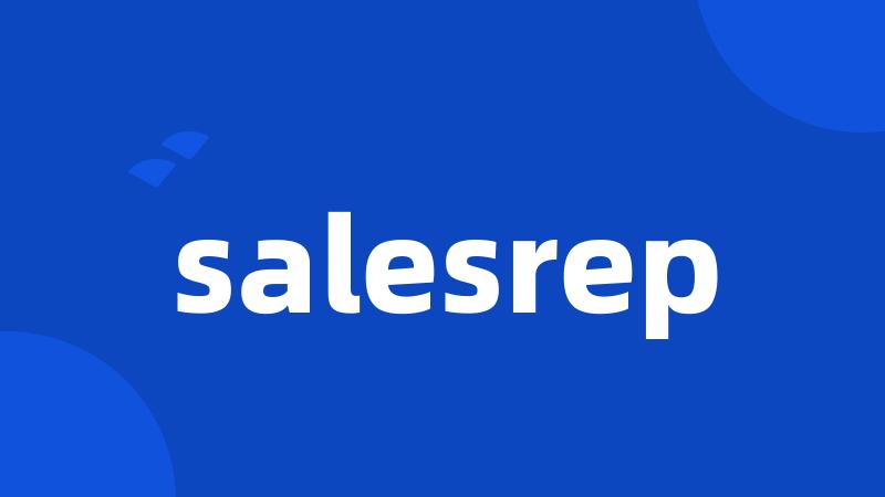 salesrep