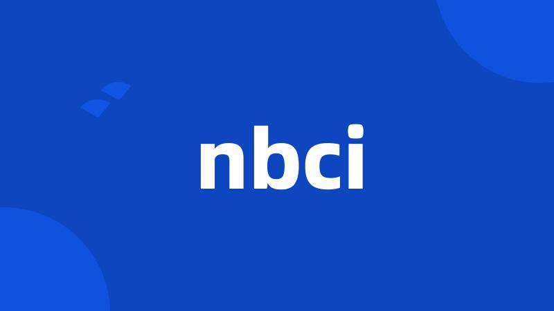 nbci