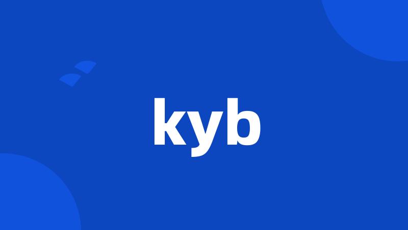 kyb