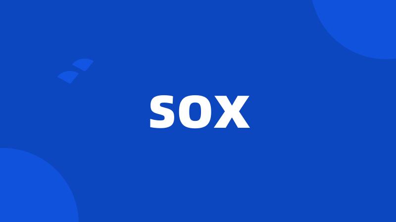 sox