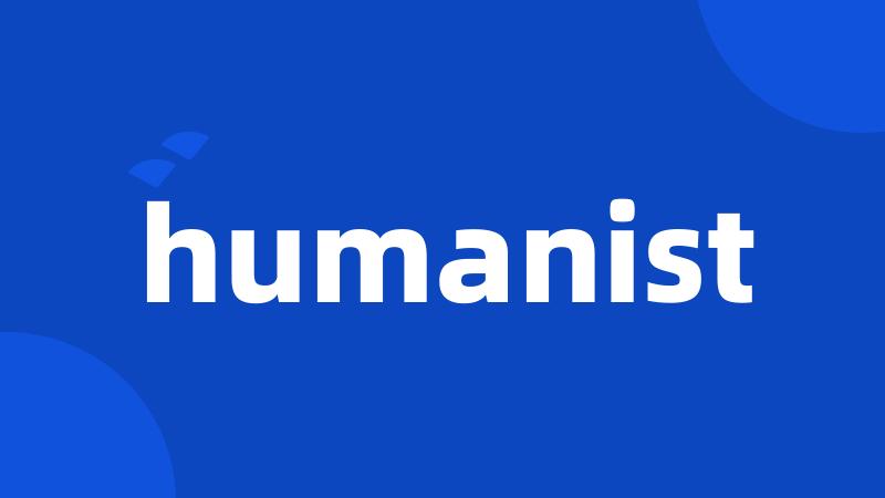 humanist