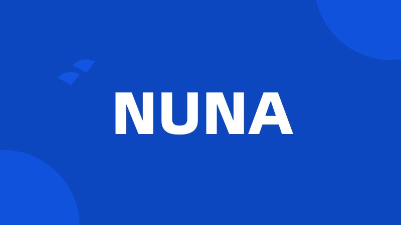 NUNA