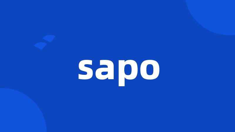 sapo