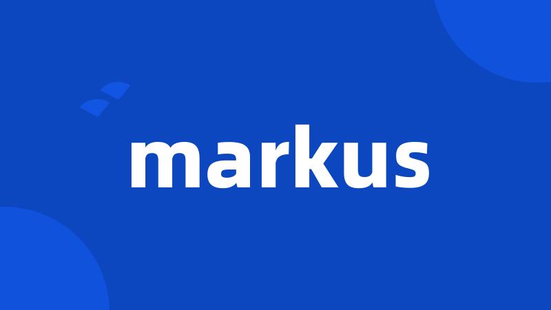 markus