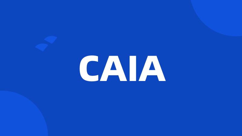 CAIA