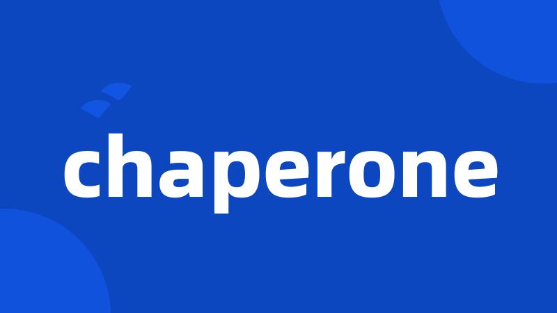 chaperone