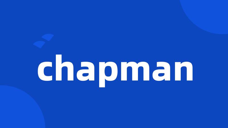 chapman