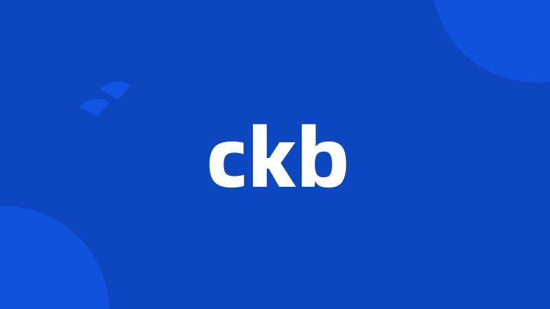 ckb