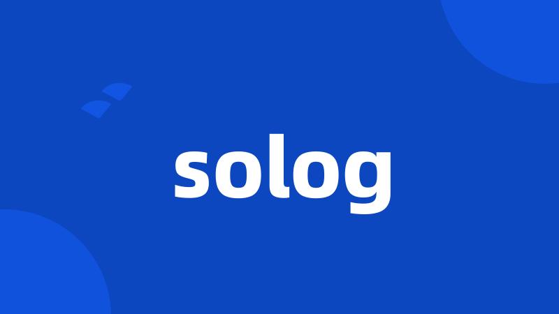 solog