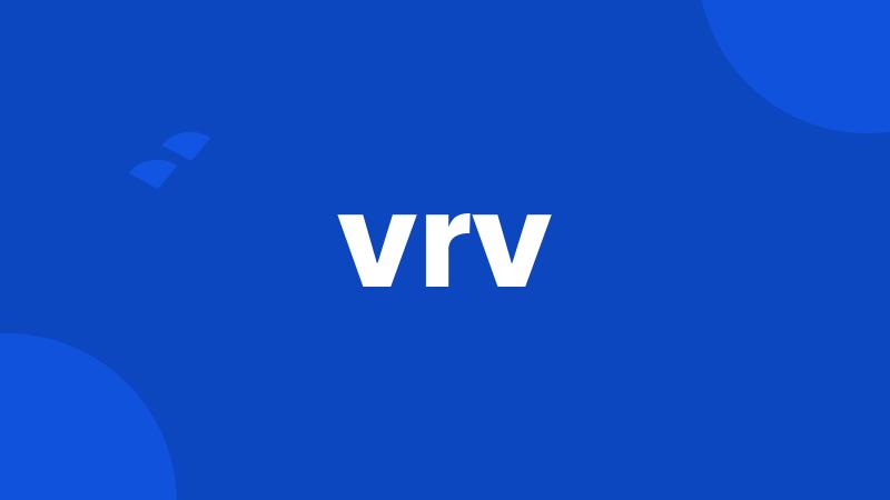 vrv