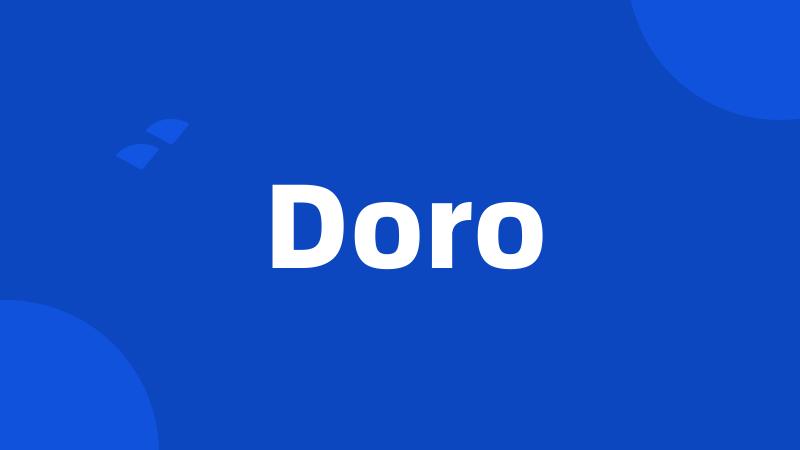 Doro