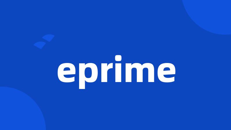 eprime