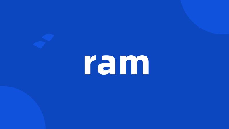 ram