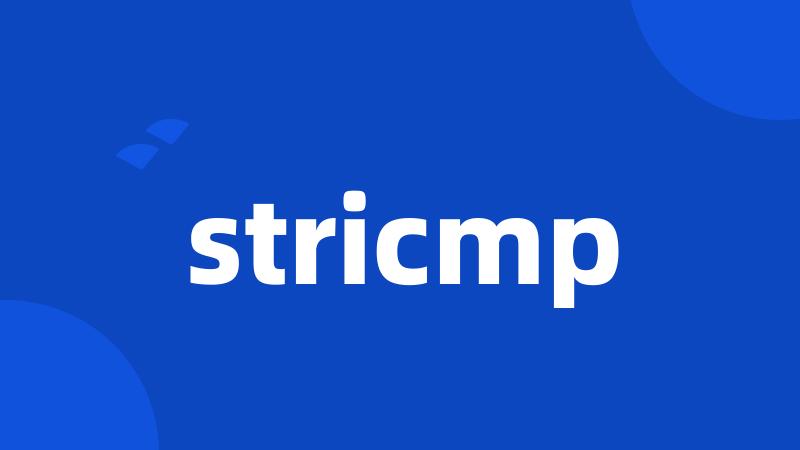 stricmp