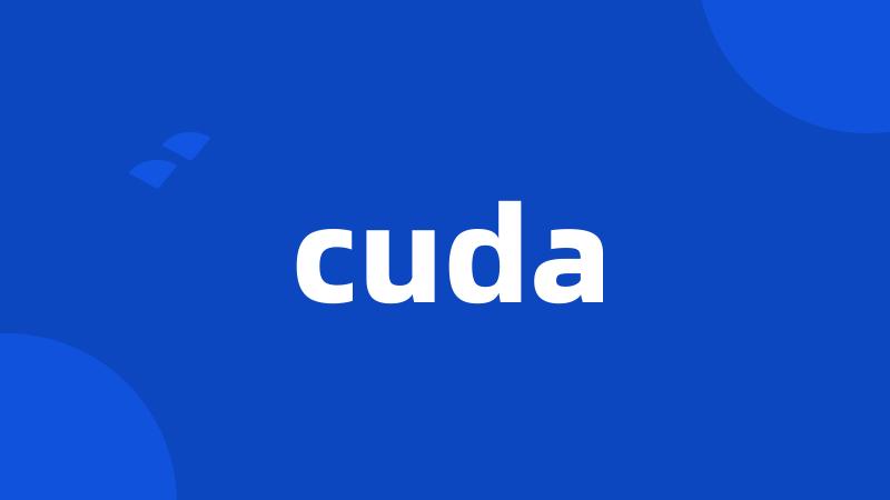 cuda