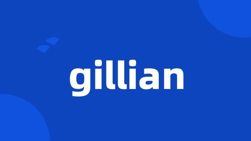 gillian