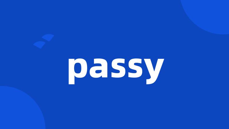 passy