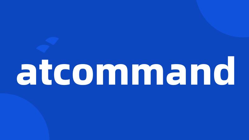 atcommand