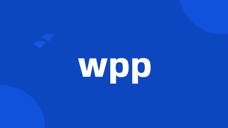 wpp