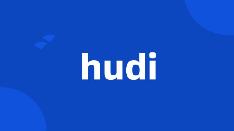 hudi