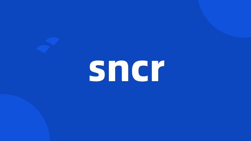 sncr