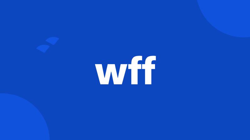 wff