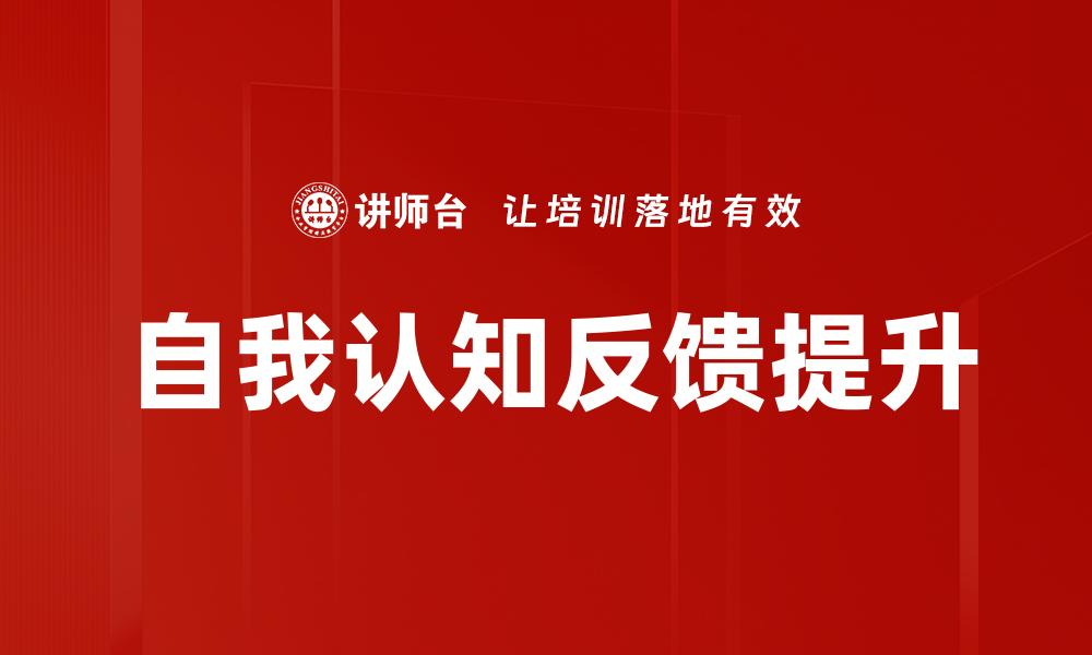 自我认知反馈提升