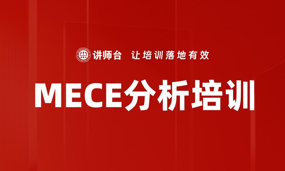 MECE分析培训