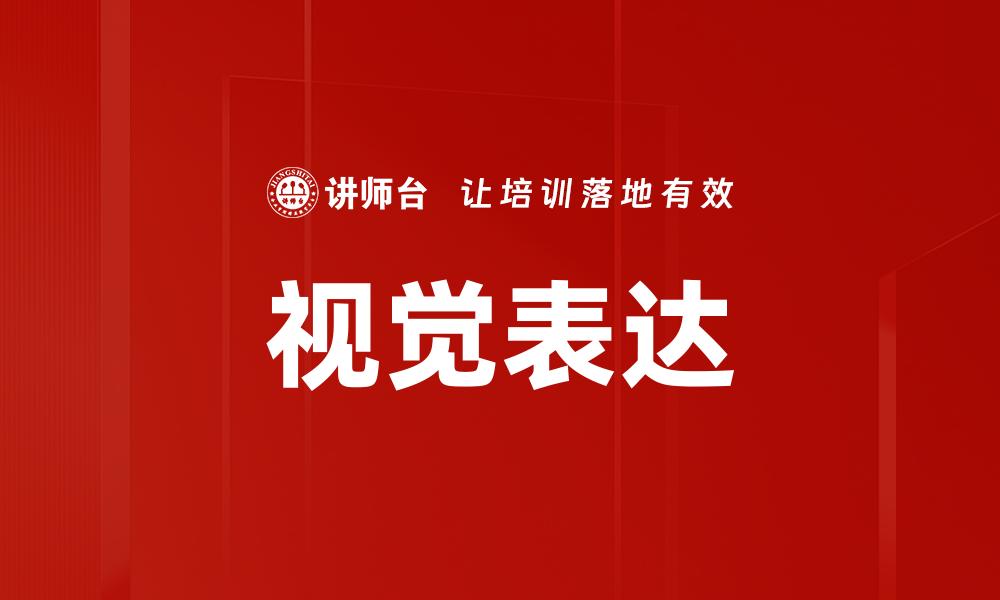 视觉表达